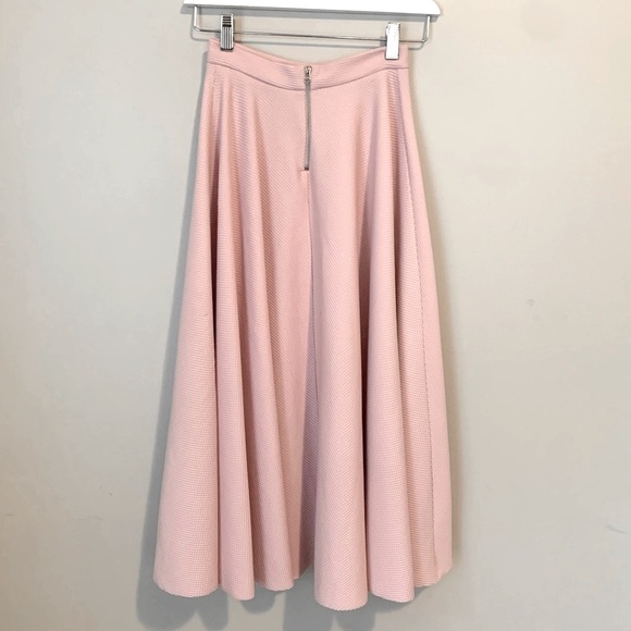 H&M size 2 rose pink flared skirt - Picture 7 of 12